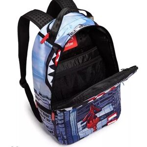 Sprayground Spider-Man UpsideDown Shark Backpack - Thumbnail 2
